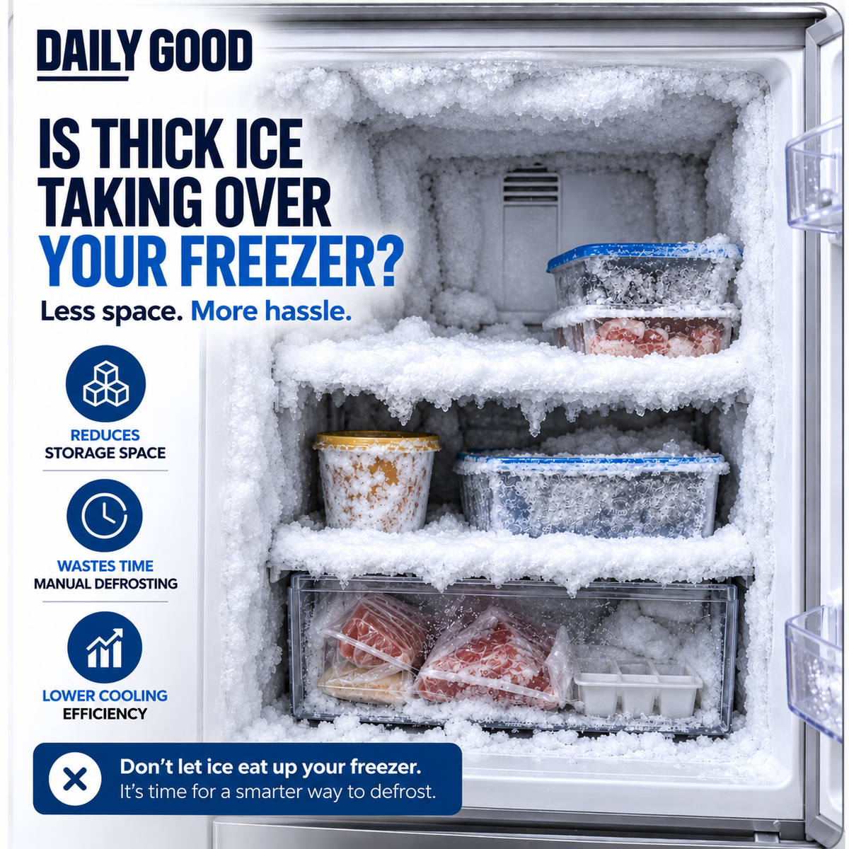 FrostAway™ Fridge De-Icer Spray (Pack Of 2) -120ml Each